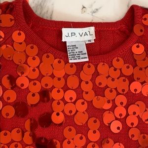 VINTAGE ❤️❤️❤️sequin 90s fashion statement SWEATER